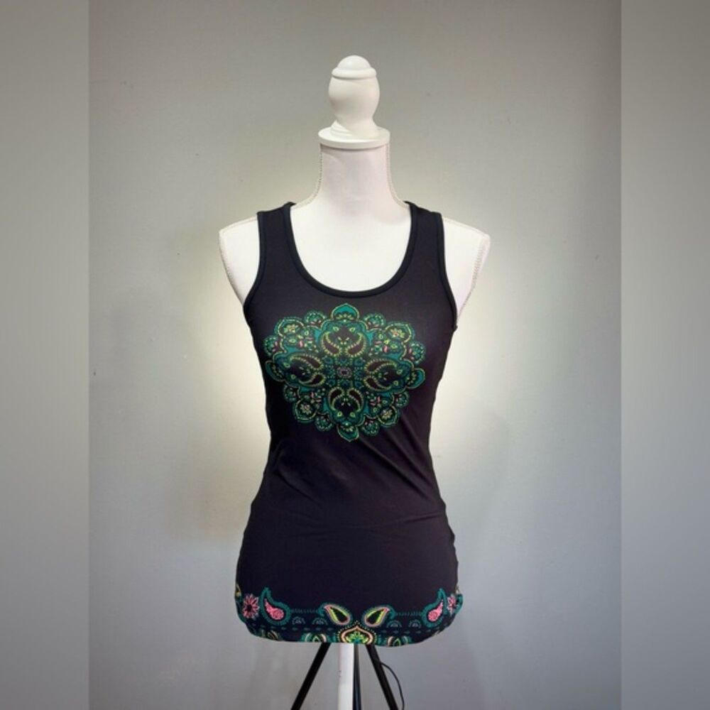 Clearance! Black Athleta Mandala Tank Size XXS Nwot